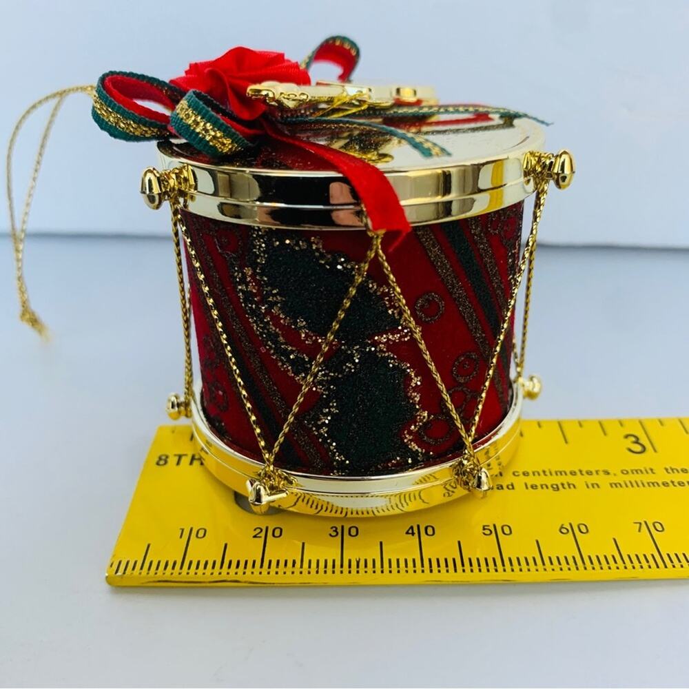 Vintage Drum Ornament